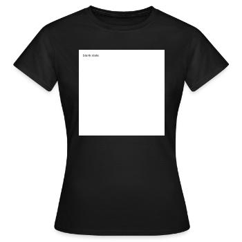 blank slate - Women's T-Shirt - black - Front - AI Model Female 172 dark (172cm)