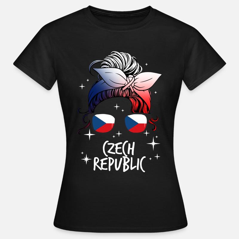 Czech Republic - Women's T-Shirt - black