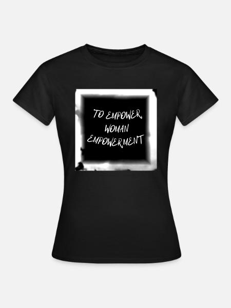 Frauen Bewegung - Frauen T-Shirt - Schwarz