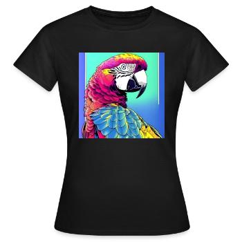 Ara néon - T-shirt Femme - noir - Devant - AI Model Female 172 dark (172cm)