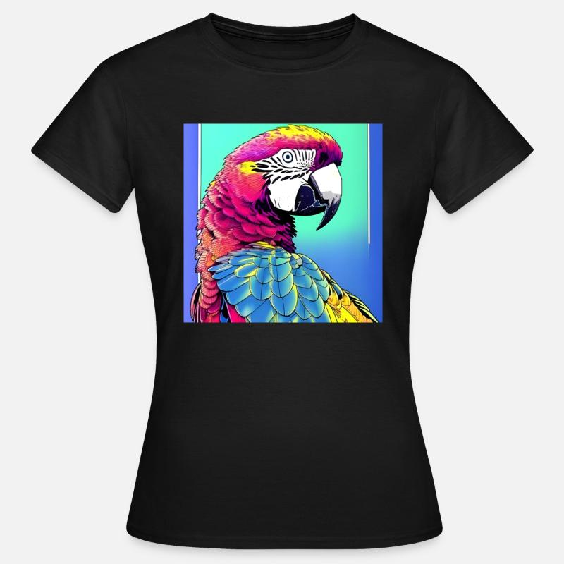 Neon Macaw - Women's T-Shirt - black