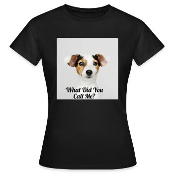 Wacky Russell - Women's T-Shirt - black - Front - AI Model Female 172 dark (172cm)