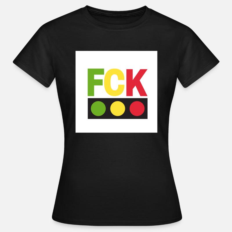 Ein Statement - Frauen T-Shirt - Schwarz