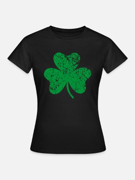 Trèfle - T-shirt Femme - noir