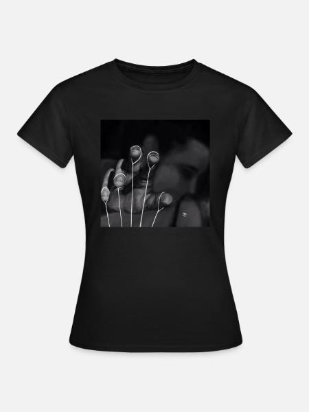 JUS PLAYIN - Women's T-Shirt - black