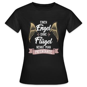 godmother - Women's T-Shirt - black - Front - AI Model Female 172 dark (172cm)