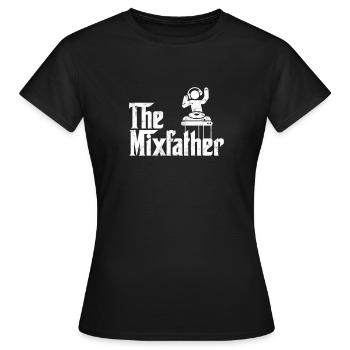 Le Mixfather - platine vinyle - T-shirt Femme - noir - Devant - AI Model Female 172 dark (172cm)
