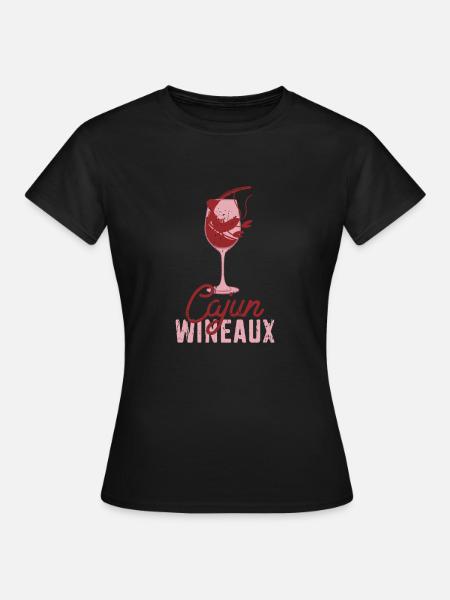Cajun Wineaux - Krustentier - Frauen T-Shirt -