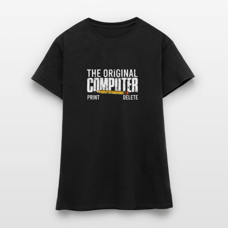 The original computer print delete - computer Women's T-Shirt