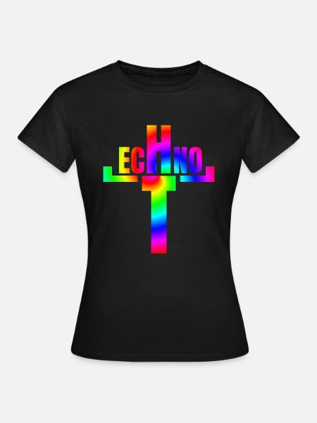 TECHNO - Religion - Frauen T-Shirt - Schwarz