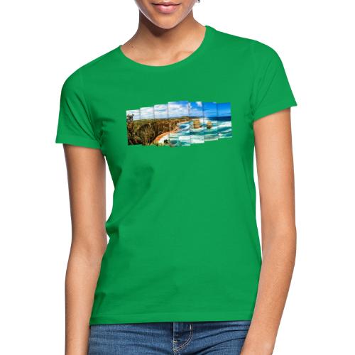 Australien: Steilküste mit Felsen und Fernblick - Frauen T-Shirt