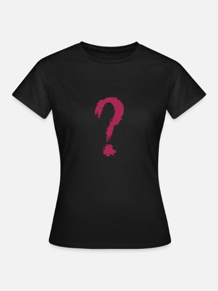Point d'interrogation - T-shirt Femme - noir