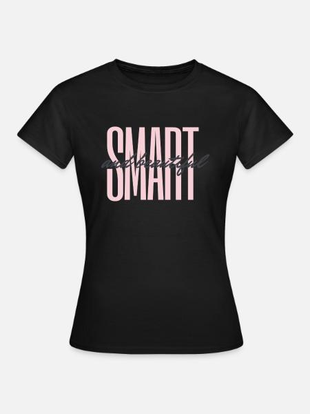 Smart and beautiful - Women's T-Shirt - black