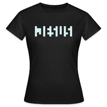 JESUS - 3 Color Vector - Women's T-Shirt - black - Front - AI Model Female 172 dark (172cm)