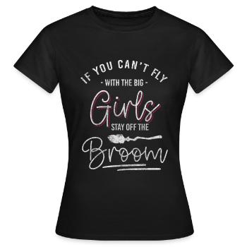 Sorcière Halloween Wicca - T-shirt Femme - noir - Devant - AI Model Female 172 dark (172cm)