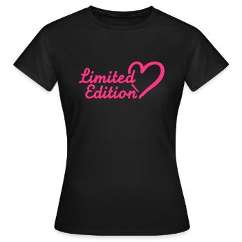 Limited Edition - T-shirt Femme - noir - Devant - AI Model Female 172 dark (172cm)