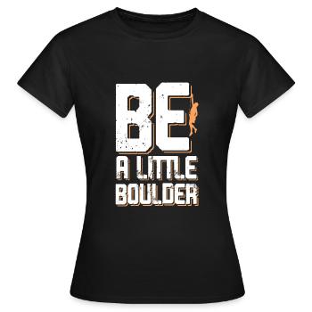 Bouldering escalade - T-shirt Femme - noir - Devant - AI Model Female 172 dark (172cm)