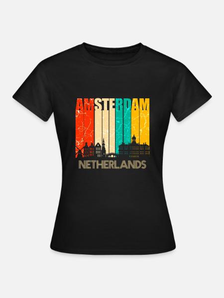 Amsterdam - Women's T-Shirt - black