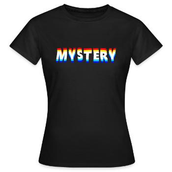 Mystery - Women's T-Shirt - black - Front - AI Model Female 172 dark (172cm)