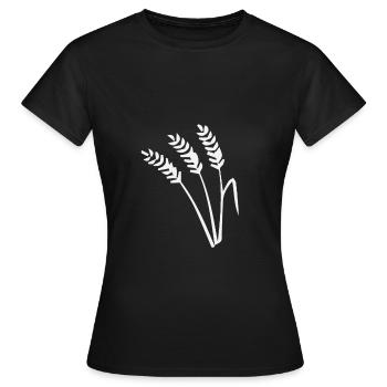Grain - Women's T-Shirt - black - Front - AI Model Female 172 dark (172cm)