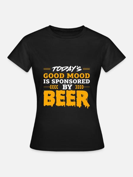 Gute Stimmung - Frauen T-Shirt - Schwarz
