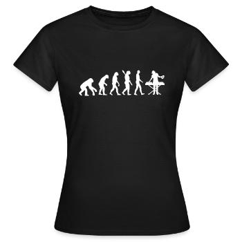Evolution DEEJAY DJ DJING w - Women's T-Shirt - black - Front - AI Model Female 172 dark (172cm)