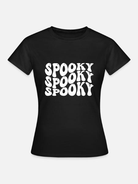 Spooky - Frauen T-Shirt - Schwarz
