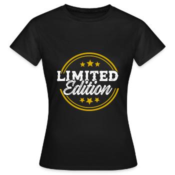 Limited Edition - T-shirt Femme - noir - Devant - AI Model Female 172 dark (172cm)