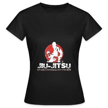 Ju-Jitsu - T-shirt Femme - noir - Devant - AI Model Female 172 dark (172cm)