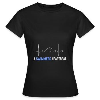 nager - T-shirt Femme - noir - Devant - AI Model Female 172 dark (172cm)