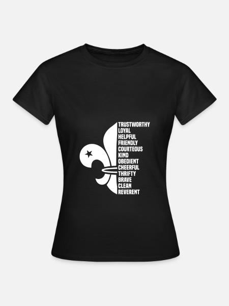 Lois des scouts - T-shirt Femme - noir
