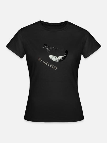 Gleitschirm paragliding acro - Frauen T-Shirt - Schwarz