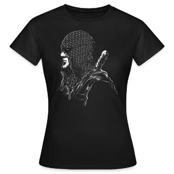 Fighter - Women's T-Shirt - black - Front - AI Model Female 172 dark (172cm)