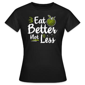 Nutritionniste diététicienne - T-shirt Femme - noir - Devant - AI Model Female 172 dark (172cm)