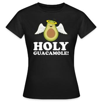 Holly Guacamole - Frauen T-Shirt - Schwarz - Vorne - AI Model Female 172 dark (172cm)
