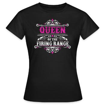 Tireur sur cible Tir sur cible Sagittaire Sagittaire - T-shirt Femme - noir - Devant - AI Model Female 172 dark (172cm)