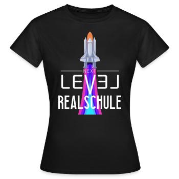 Realschule Grundschulabschluss Schulabschluss - Frauen T-Shirt - Schwarz - Vorne - AI Model Female 172 dark (172cm)