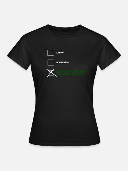Ich bin Dorfkind ich kann alles ! - Frauen T-Shirt - Schwarz