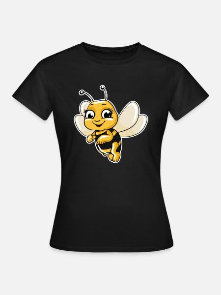 Biene - Frauen T-Shirt - Schwarz