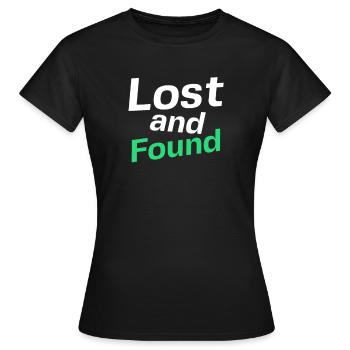 Lost and found lost and found - Women's T-Shirt - black - Front - AI Model Female 172 dark (172cm)