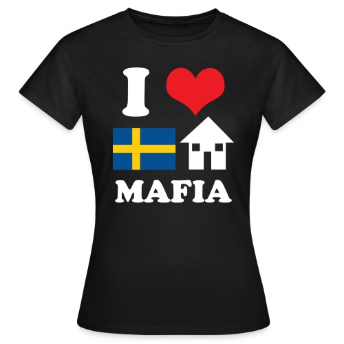 i love swedish house mafia black bg - Women's T-Shirt