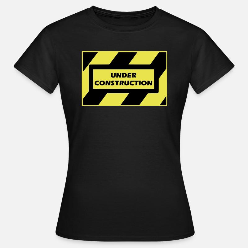 under_construction - Women's T-Shirt - black
