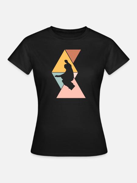Boarder - Frauen T-Shirt - Schwarz