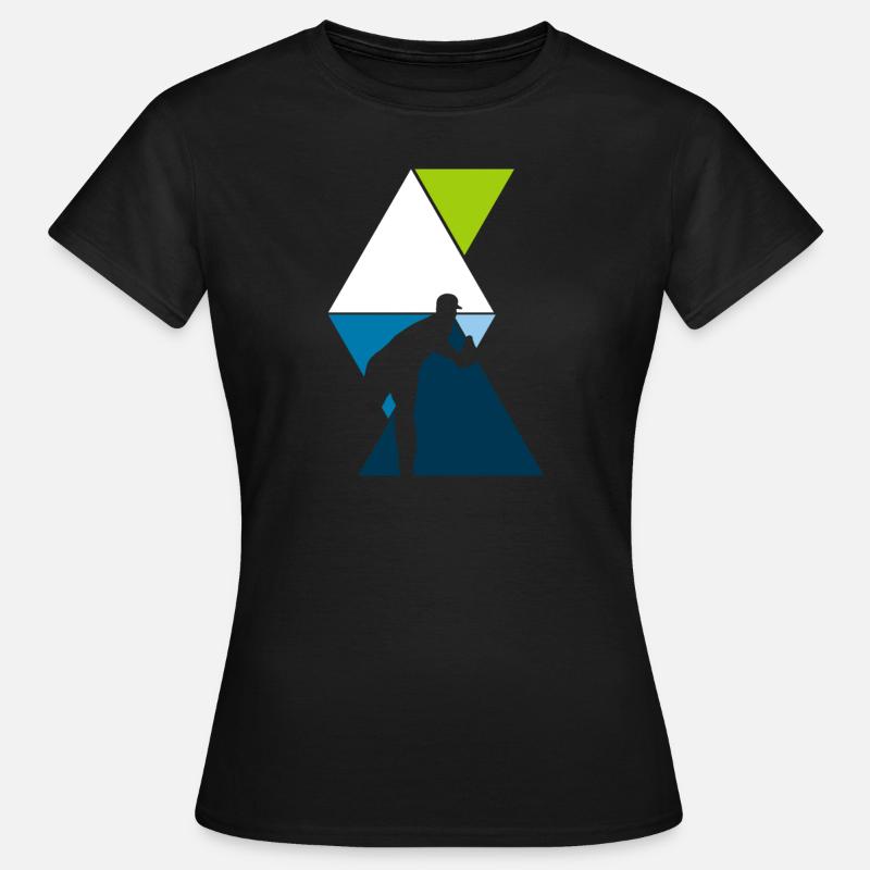Pitcher baseball - Women's T-Shirt - black