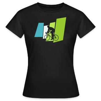 coureur - T-shirt Femme - noir - Devant - AI Model Female 172 dark (172cm)