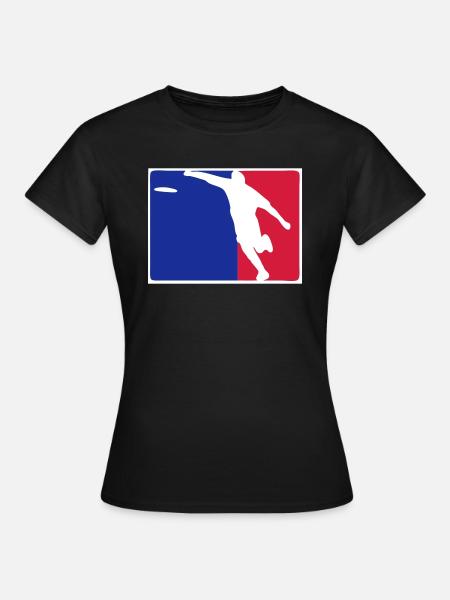 discgolf - Frauen T-Shirt - Schwarz