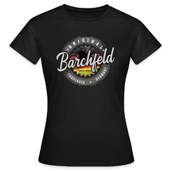 Original Germany Thüringen Barchfeld - Frauen T-Shirt - Schwarz - Vorne - AI Model Female 172 dark (172cm)