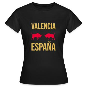 Marché de Noël de Valence Noël Valence - T-shirt Femme - noir - Devant - AI Model Female 172 dark (172cm)