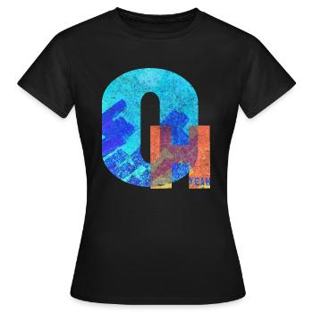 Oh Yeah - Frauen T-Shirt - Schwarz - Vorne - AI Model Female 172 dark (172cm)
