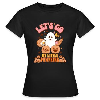 Teacher Halloween Preschool Kindergarten 1st Grade - Women's T-Shirt - black - Front - AI Model Female 172 dark (172cm)
